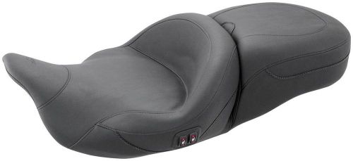 Mustang motorcycle products 79646 heated tring seat-plain 08-12