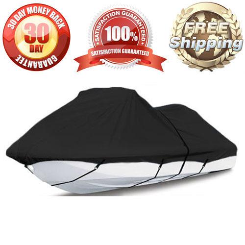 New trailerable pwc black storage cover all weather protection 104"-115" length