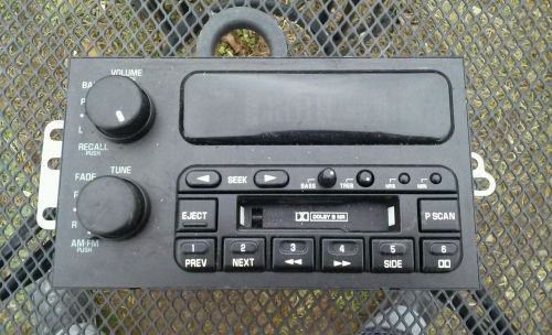 Buick skylark cassette player radio oem 1998