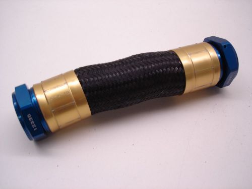 Nascar i-core as-32 ptfe poly braided lower radiator hose straight x 12.5&#034; long