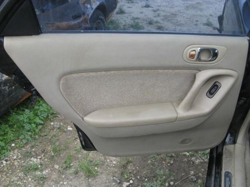 99 00 mazda millenia * tan left rear interior door trim panel * power * 19273