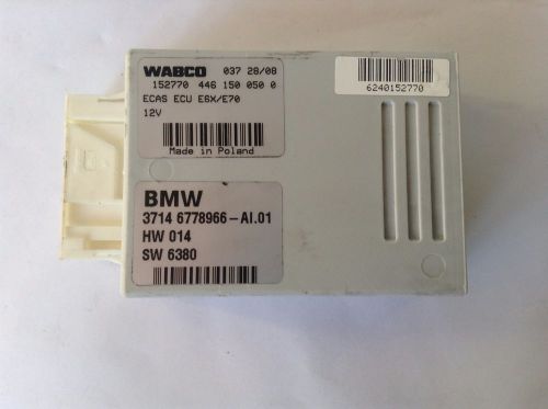 Bmw x5 e70 x6 e71 control unit air suspension 6778966