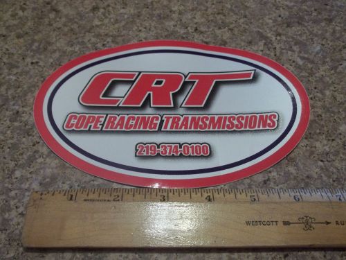 Crt cope racing transmissions   racing  sticker