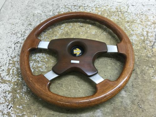 Jdm original momo wood steering wheel oem