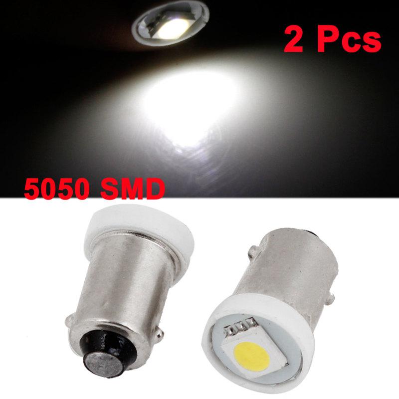 Ba9s 257 t11 dc 12v 5050 smd led turn light bulb white for auto