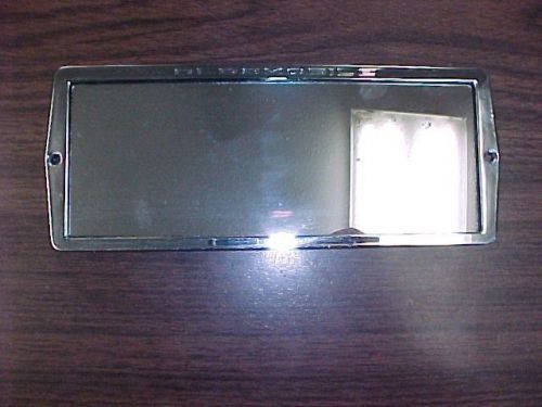 Vintage oldsmobile sunvisor vanity mirror  (fits 65-67 oldsmobile cutlass)