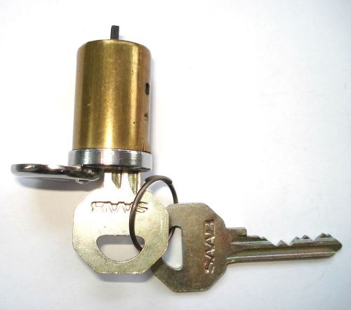 Vintage saab 95 / 96 (bullnose) door lock cylinder / barrel lock  new (nos)