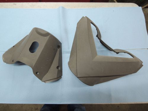 Seadoo gtx limited earth clay 4 tec handlebar pad steering cover top &amp; bottom