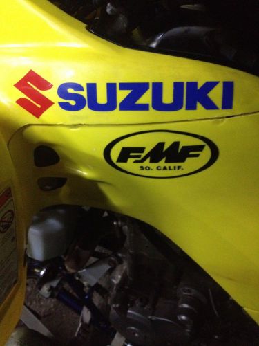 Suzuki emblems x2 atv auto sled