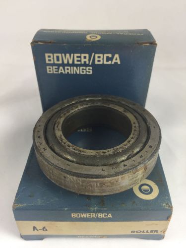 Federal-mogul bower/bca a6 roller bearing lot of 2 1960s lm67048/lm67018 hyatt