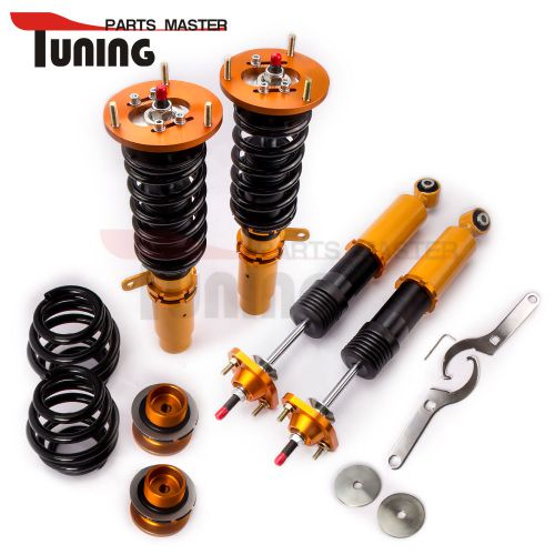 Adj damper &amp; height coilover for 98-02 bmw e46 suspension struts shocks kit