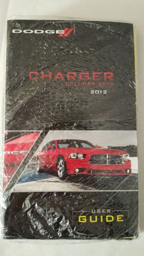 2012 dodge charger owners manual (oem) includes srt8 - j2378