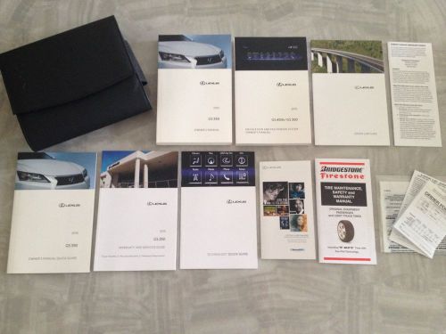 2015 lexus gs 350 complete factory owners manual