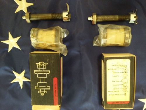 2 -idler arm kit bracket end- 3071 hunter engineering -1958-63-rambler