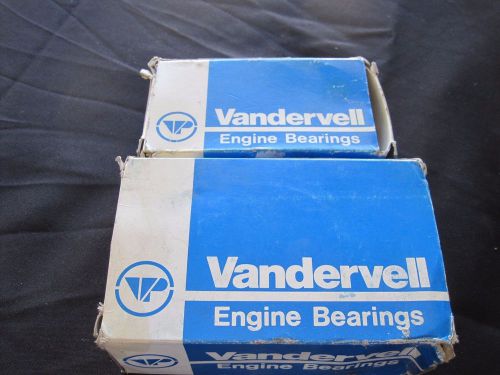 Vandervell engine rod &amp; main bearings set chrysler vpm 91650 vpr 91099 426 hemi