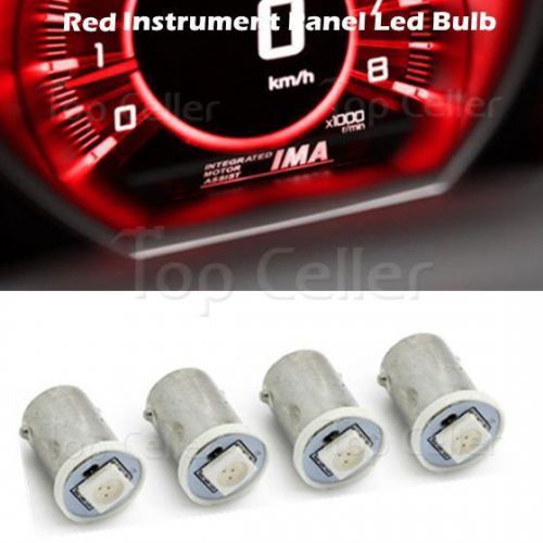 4x red 5050 smd led bulb instrument speedo tacho gauges light 1895 for ford