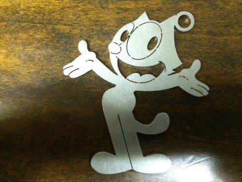 Felix the cat classic cartoon key chain stainless