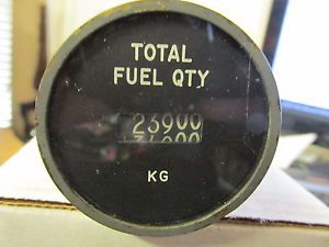 X14 total fuel qty two inch indicator boeing 727