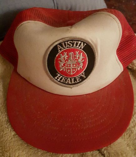 Vintage austin healey ball cap mesh hat trucker garage find snap back
