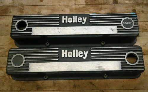 Sbc holley aluminum valve covers