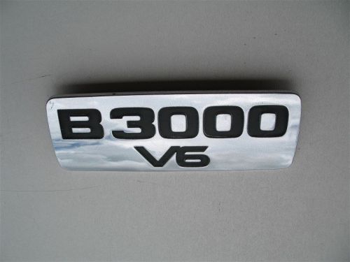 98-08 mazda b3000 v6 chrome side fender emblem logo badge sign symbol name #3