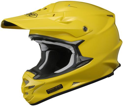 Shoei vfx-w motocross off road helmet brilliant yellow size medium