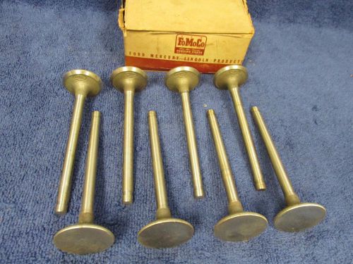 1957-64 ford 223ci 272ci 292ci y block exhaust valves nos ford 716