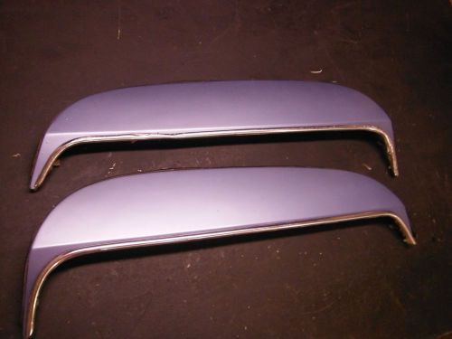 Real gm 73 74 75 76 chevy impala caprice rear fender skirts 62662354 6262353
