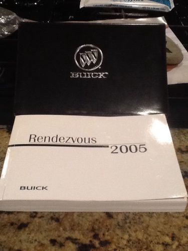 2005 buick rendezvous owners manual