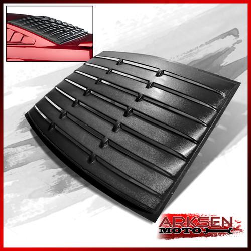 2005-2013 ford mustang v8 v6 gt rear window louver vintage racing sport cover