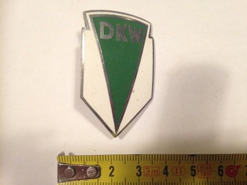 Dkw car badge plakette plaque enamel