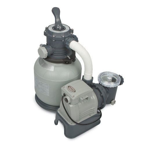 Intex sf70110 2800 gph krystal clear sand filter w/pump 3/4hp