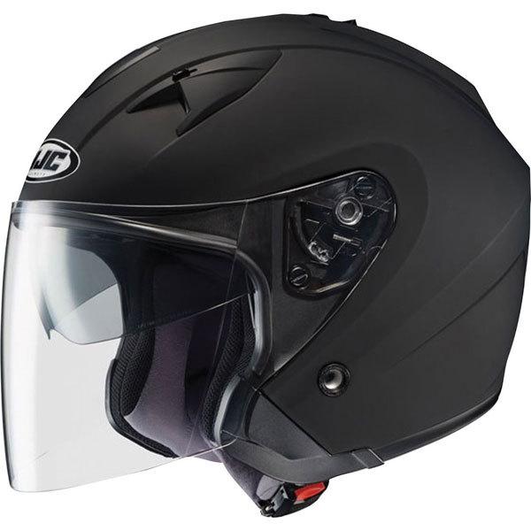 Matte black xxl hjc is-33 matte open face helmet