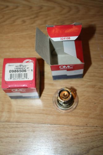 Two new genuine omc johnson evinrude 986506 thermostats