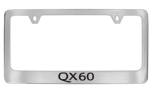 Nissan infiniti factory custom license plate frame qx60 chrome inam1