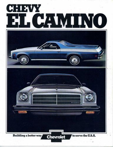 Chevrolet el camino 1974 dealer brochure