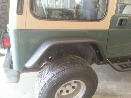 Jeep wrangler yj rear 6&#039;&#039; flare tube fenders d.i.y. kit