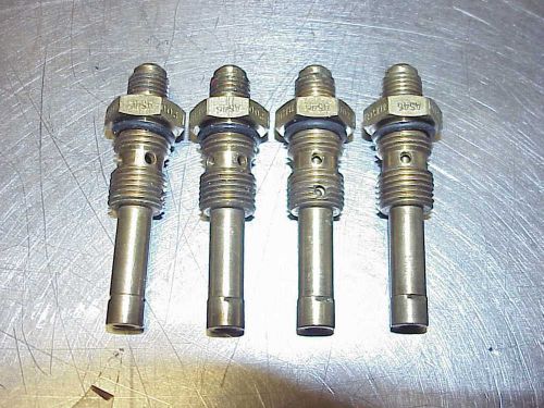 4 kinlser gaerte fuel injection nozzles as46-f200 with screens hilborn nhra woo