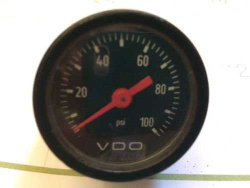 Grand national t-type gnx efi vdo 0-100 psi fuel pressure gauge fuel rail mount