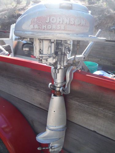 Vintage 1950,s ? johnson sea horse 2 hp  model ho 2.0 s/n  408077