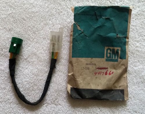 Nos 1963-68 gm wiring harness rear quarter window jumper.  gm # 4417661