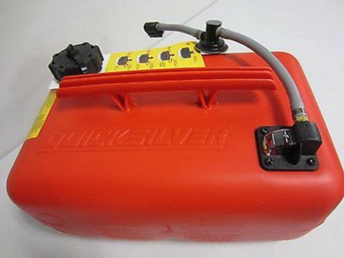 Oem mercury quicksilver 6 gallon fuel/gas tank with hose 8m0054600