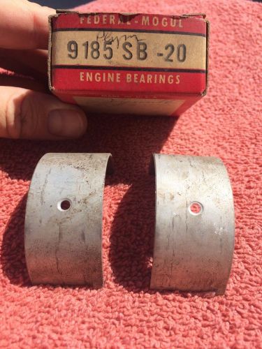 1930-1940&#039;s plymouth dodge chrysler mopar federal mogul rod bearing #9185 sb-20