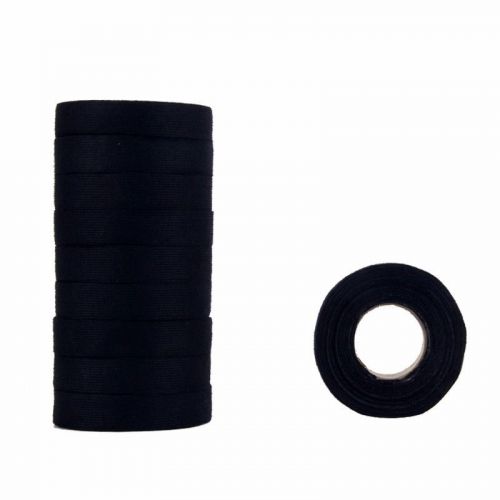 10 pcs for install car dvd tool wiring harness 15mx19mm black long cloth tapes