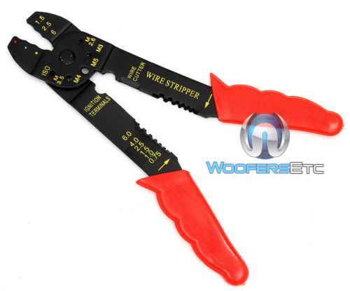 Stinger crimper crimping cable wire stripper cutter clamp metal terminals tool