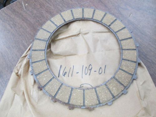 Nos husqvarna clutch disc friction plate w/ lining 1972 250 400 450 16-11-109-01