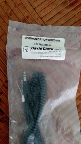 David clark communication cord kit