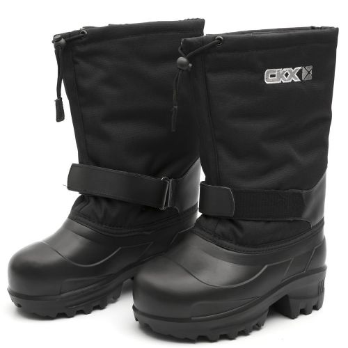 Snowmobile ckx nat&#039;s boreal boots size 10 unisex ultra light black snow winter