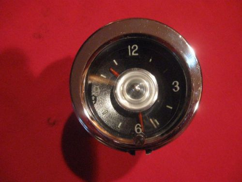 1959, 1960 chevy impala clock, serviced, reconditioned &amp; 60 day guarantee