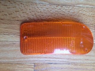 Jaguar xke, e-type, series ii &amp; iii, lucas lh front turn signal lens